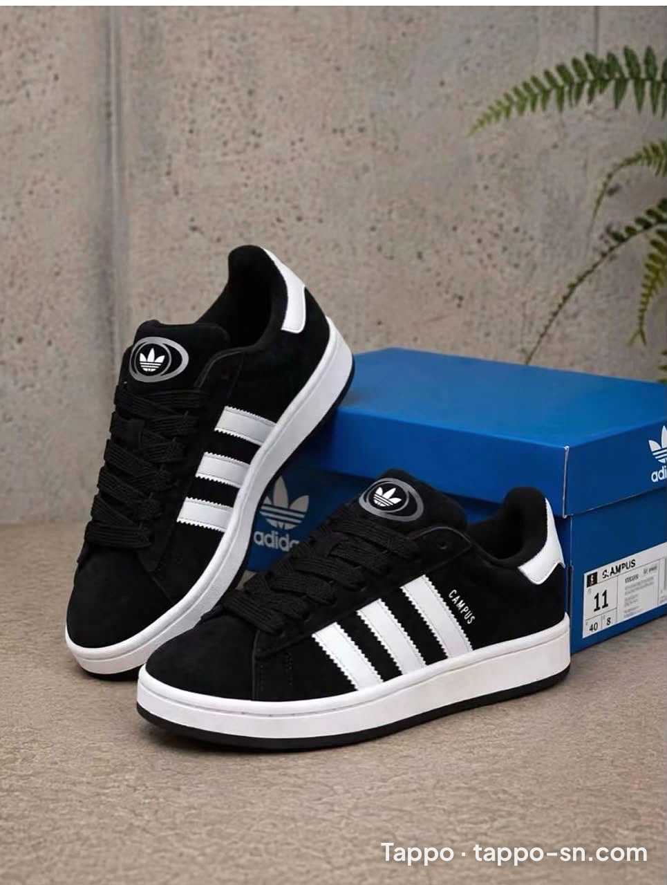 Baskets Adidas Campus noires et rose à vendre à Dakar – photo 1