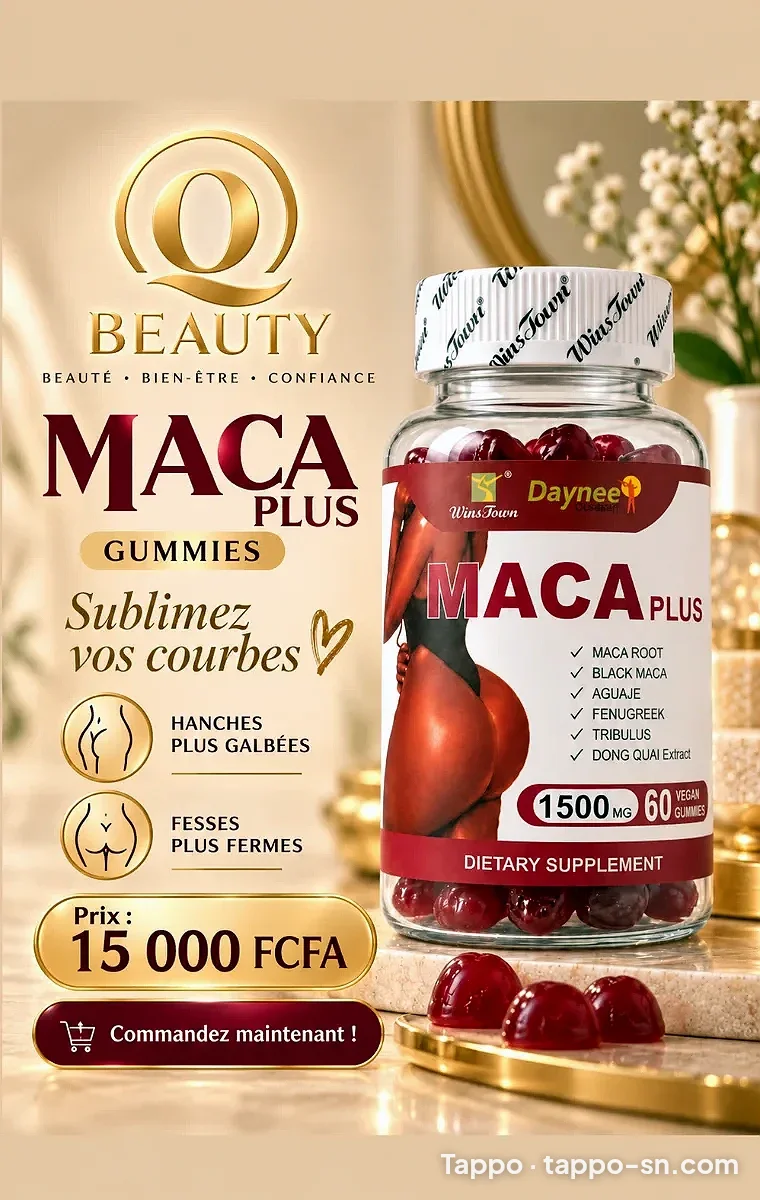 Gummies maca plus à vendre à Dakar – photo 1