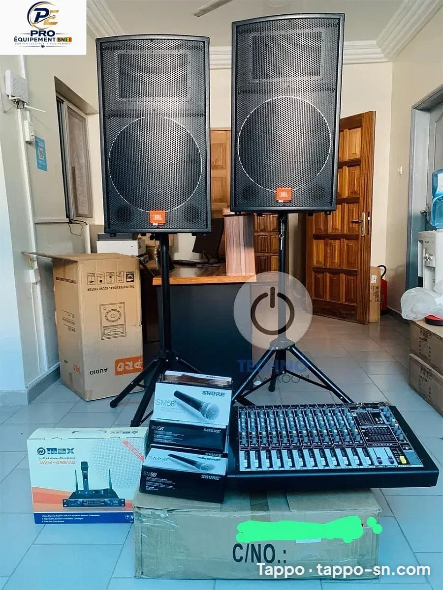 Ensemble sonorisation professionnel JBL à vendre à Dakar – photo 1