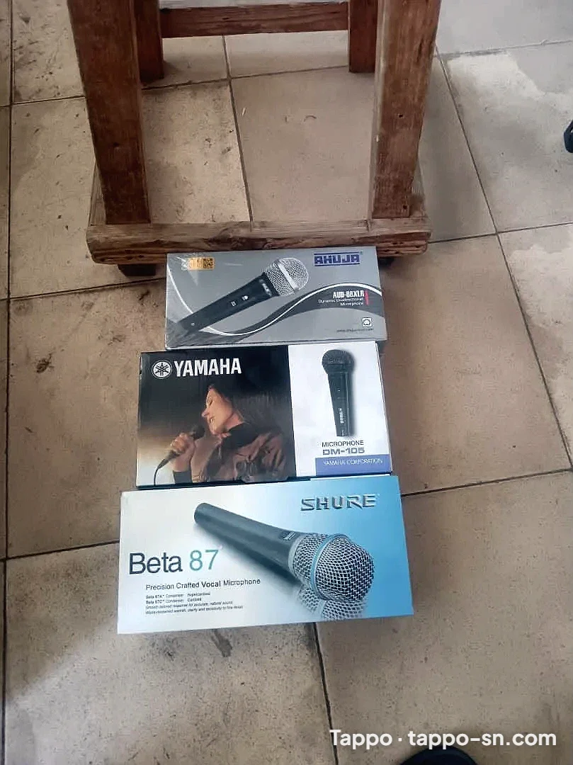Microphone a fil et sans fil à vendre à Dakar – photo 1