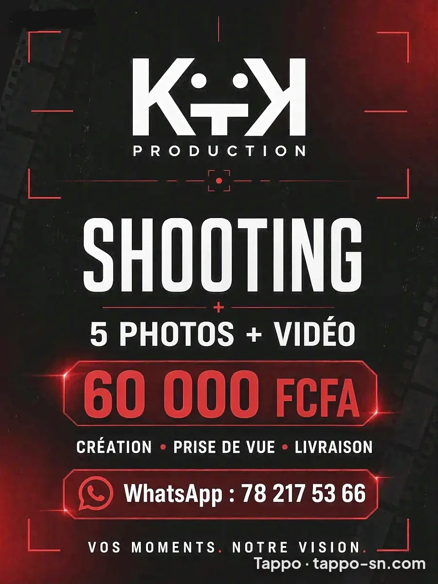 Shooting photo et vidéo à Dakar – photo 1