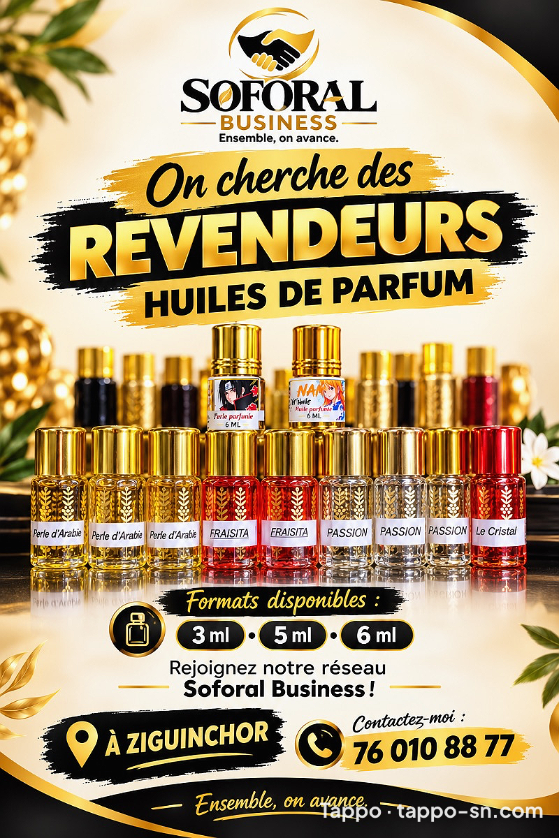 Huiles de parfum Soforal à vendre à Ziguinchor – photo 1