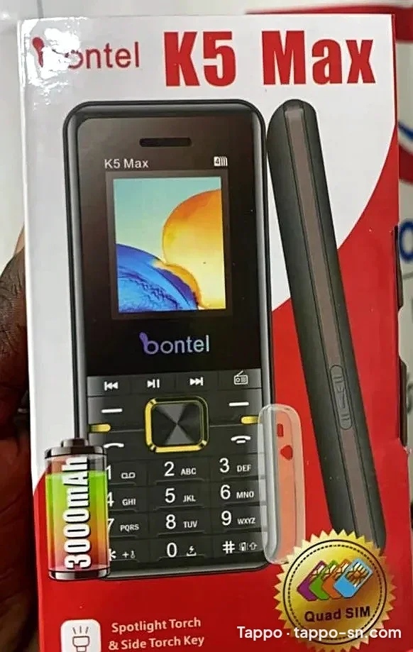 Téléphone Bontel K5 Max neuf 3 sims à vendre à Dakar – photo 1