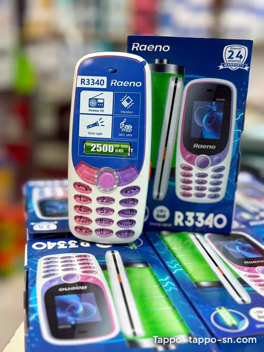 Telephone Raeno R3340 avec boite à vendre à Dakar – photo 1