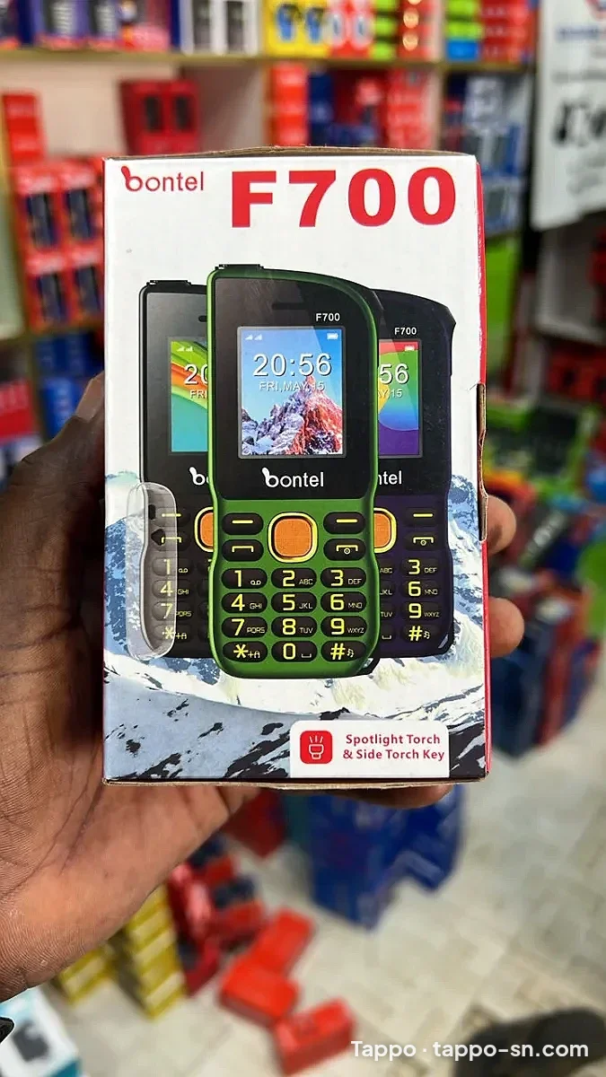 Téléphone simple Bontel F700 vert neuf Dakar à vendre à Dakar – photo 1