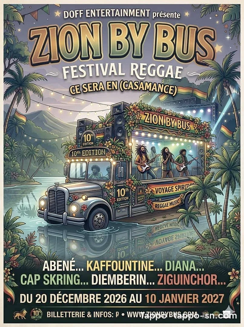 Festival reggae zion by bus en casamance à vendre à Ziguinchor – photo 1