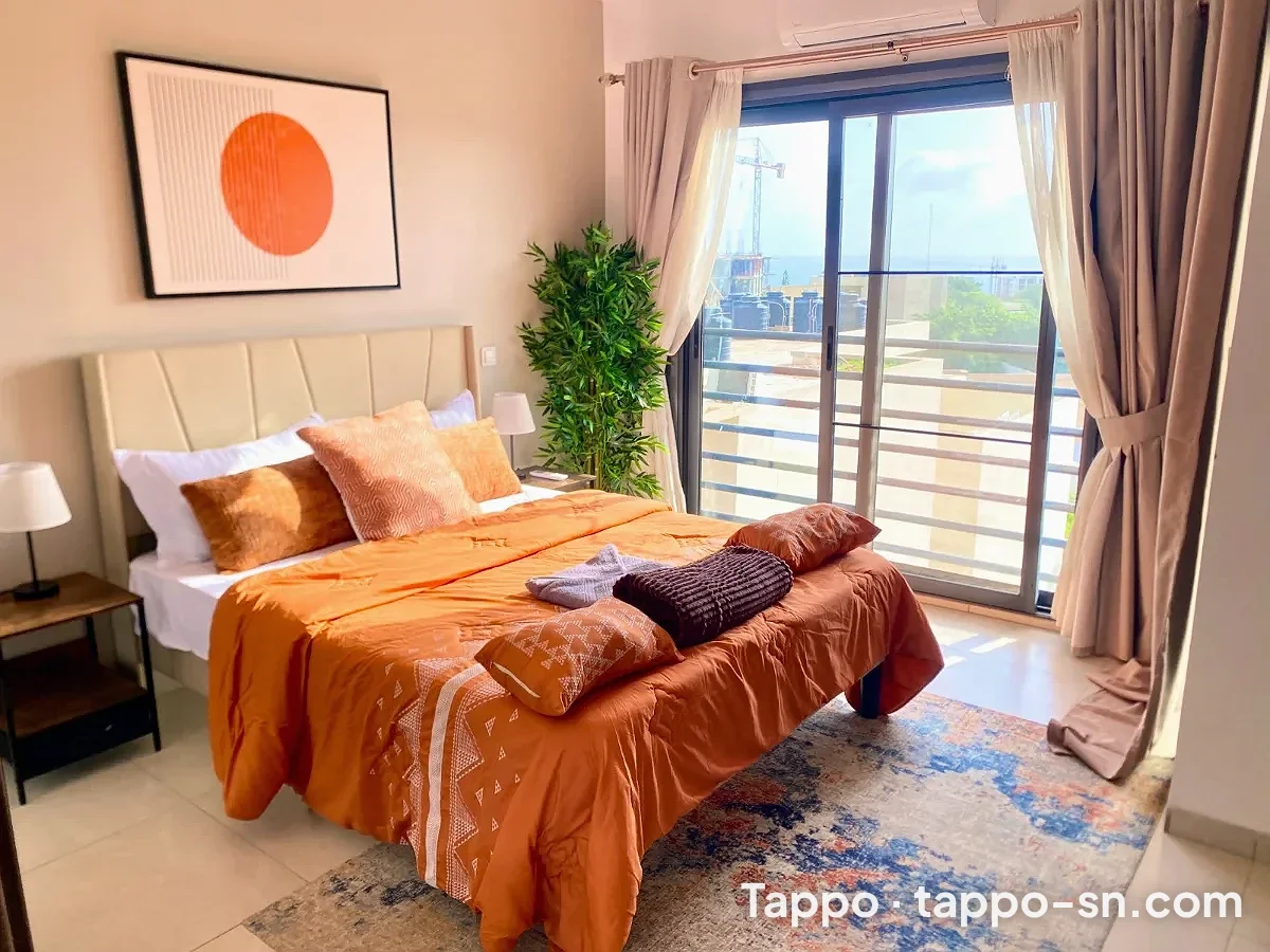 Studio Meublé F2 à Mermoz (Vue sur mer niveau Chambre) à Dakar - Mermoz – photo 1