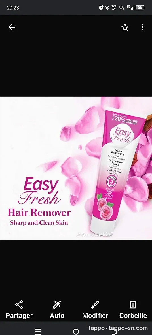 Crème dépilatoire Easy Fresh à vendre à Mbour – photo 1