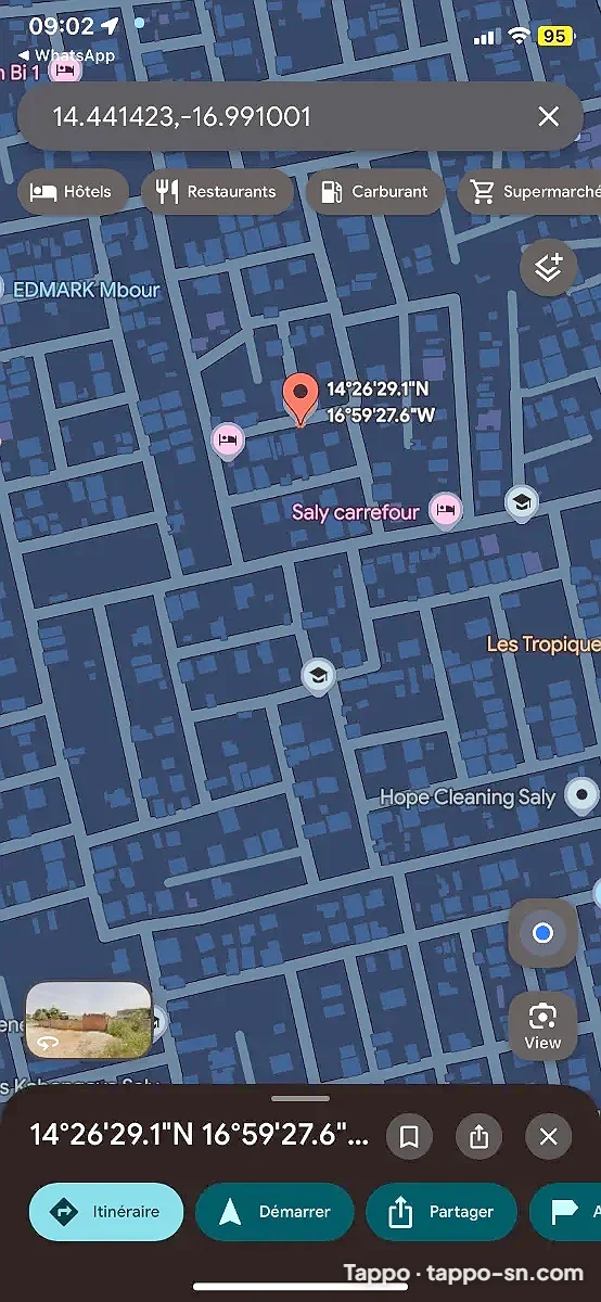 Terrain de 300 mètres carrés à vendre à Saly Sénégal à Dakar – photo 1
