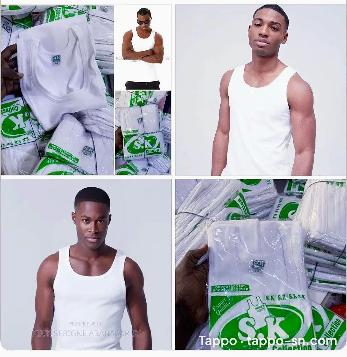 Marcels Homme S.K Collection – Blanc – Vente en Gros & Détail à Dakar – photo 1
