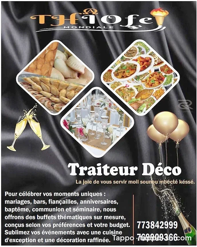 Traiteur Deco Thiofe Mondiale Dakar à Dakar – photo 1