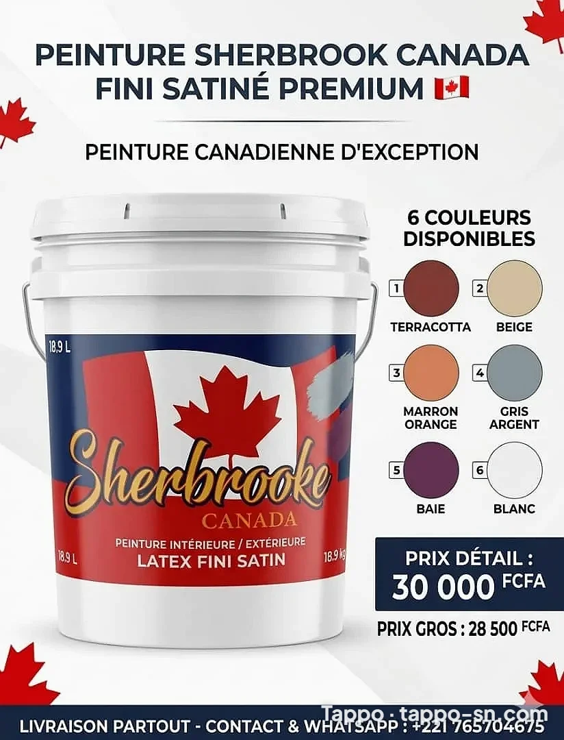 Peinture Sherbrook Canada satinée à vendre à Dakar – photo 1