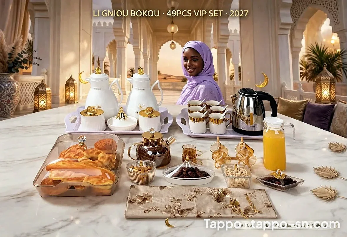 Service de table 49 pièces vip set à vendre à Dakar – photo 1